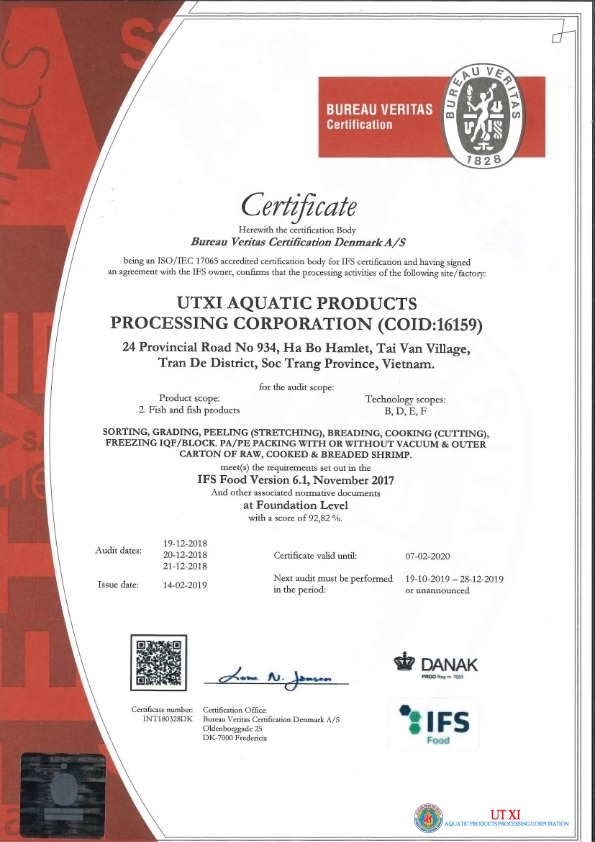 Certification 2019