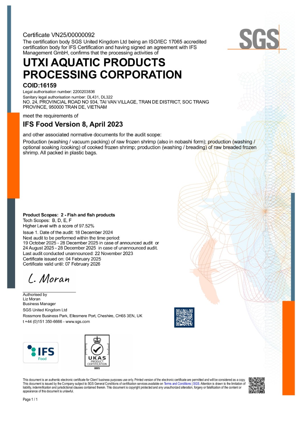 Certification 2025